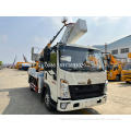 HOWO 28m high-altitude operation bucket truck for sale